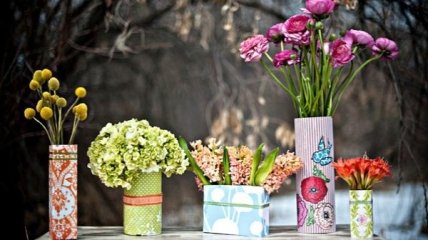 DIY: декоративные вазочки, которые можно смастерить с ребенком