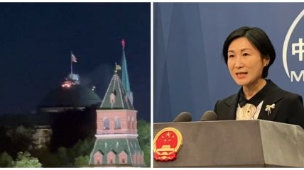 Мао Нин дала комментарий насчет атаки на кремль