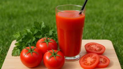 Томатный сок можно сделать быстрее