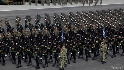 В Пхеньяне состоялся масштабный военный парад