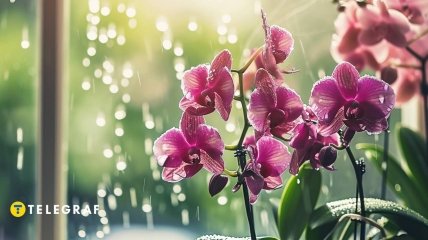 Орхідеї вимагають особливого догляду (зображення створено за допомогою ШІ)