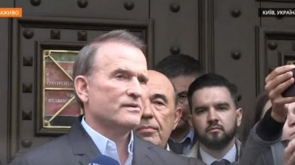 Виктор Медведчук объявился в Киеве (видео)