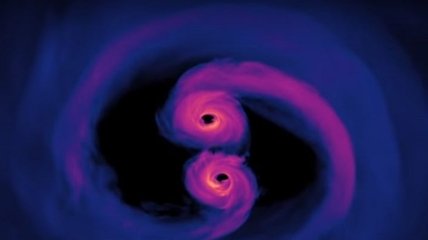 Ученые обнаружили во Вселенной слияние сверхмассивных черных дыр