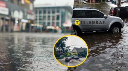 Вулиці міста підтопило