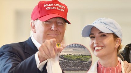 Дональд Трамп с дочерью Иванкой