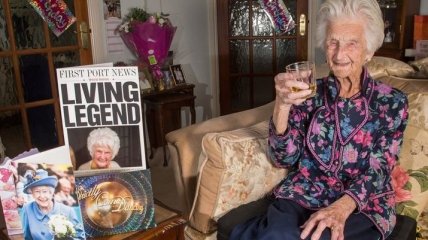 Старейшая жительница Великобритании раскрыла секрет долголетия