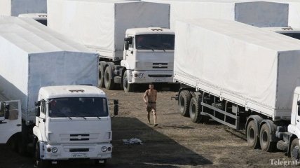Пограничники и таможенники еще не оформляли гуманитарный груз из РФ