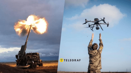 Артиллерия и дроны ВСУ