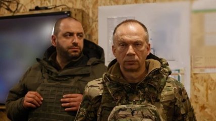 Рустем Умеров и Александр Сырский на передовой