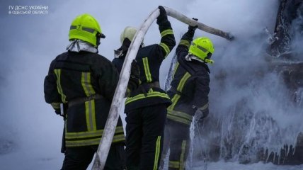 Пожар ликвидировали спасатели