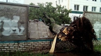В Харькове прошел мощный ливень, затопило некоторые районы