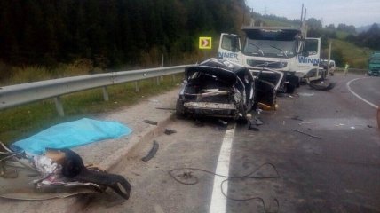 ДТП на Львовщине: один человек погиб, еще трое госпитализированы 