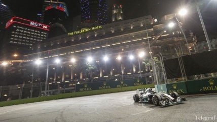 Формула-1. Льюис Хэмилтон - победитель Гран-при Сингапура 
