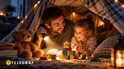 10 способов занять ребенка без света