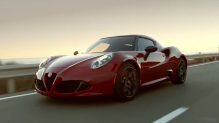 Встречайте Alfa Romeo 4C (Видео)