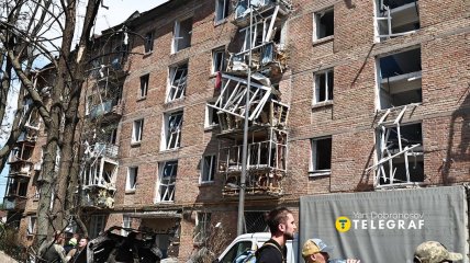 После ракетного удара в Шевченковском районе