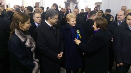 На Марш достоинства прибыли президенты Польши, Литвы, Словакии