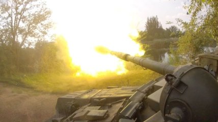 Штаб: Боевики накрыли танковым огнем силы АТО под Марьинкой