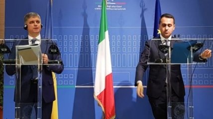 Глава МИД Италии выступил в поддержку Украины 