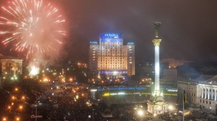 МВД: Украинцы встретили 2014 год спокойно