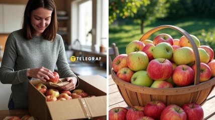 Узнайте, как правильно собирать и хранить яблоки на зиму
