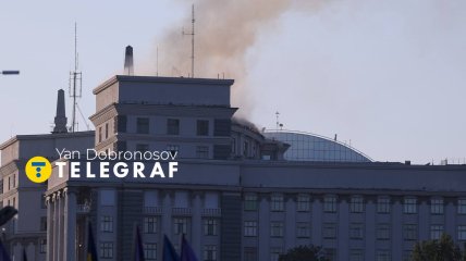 Пожар в здании Кабмина