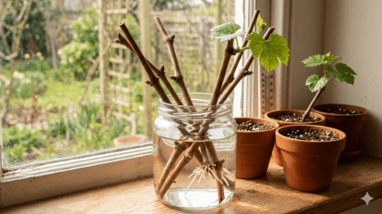 Черенки винограда не дают корни?