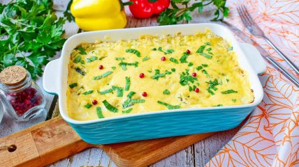 Вкусная и сочная запеканка, которая легко готовится