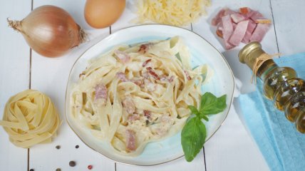 Готовим быстро и вкусно: паста Карбонара