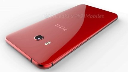 В сети показали HTC U 11 в ярко-красном цвете (Видео)