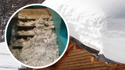 Обвал снігу в багатоповерхівці в Кривому Розі