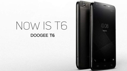 Doogee выпустила смартфон T6 с более емкой батареей 