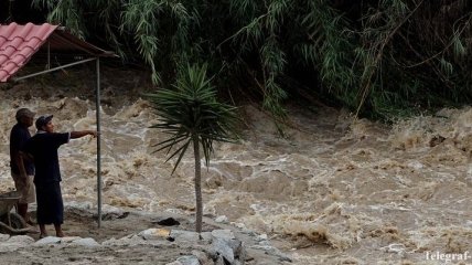 В Перу проливные дожди вызвали сильное наводнение