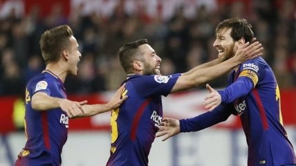 "Барселона" вырвала ничью у "Севильи" в сумасшедшем матче