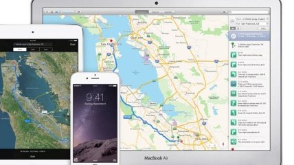 Apple позволит встраивать свои карты на сайтах