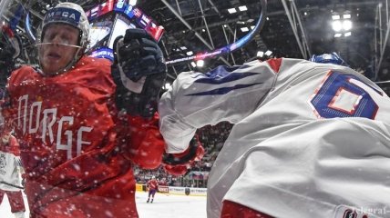 Хоккей. Норвегия крупно проиграла Чехии (Видео)