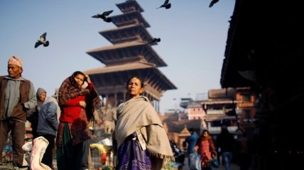 Яркие снимки повседневной жизни в Непале (Фото)