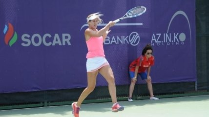 Украинская теннисистка Савчук победила в первом раунде в Баку