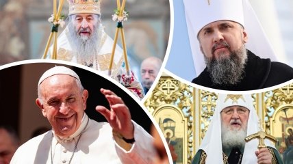 Довіра до російського Патріарха Кирила (у нижньому кутку праворуч) значно знизилася