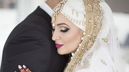 Восточная красота: ослепительные невесты в хиджабах (Фото)