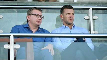 Шевченко посетил матч "Шахтера" в ОАЭ