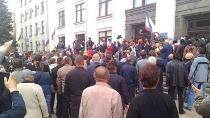 Здание Луганской ОГА захватили