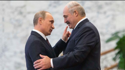 Лідери Білорусі та Росії на зустрічі
