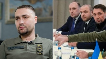 Буданов был знаком с Киреевым (крайний слева на фото с переговоров) много лет