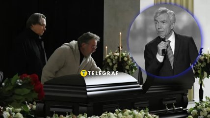 Юрий Николаев в гробу