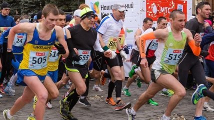 Спортсмен из Киева победил на марафоне в Харькове 