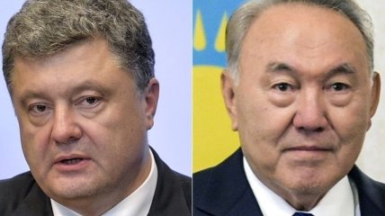 Порошенко и Назарбаев обсуждали украинско-казахстанские отношения