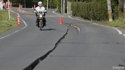 В Японии очередное землетрясение