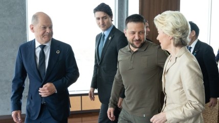 Владимир Зеленский был специальным гостем саммита G7