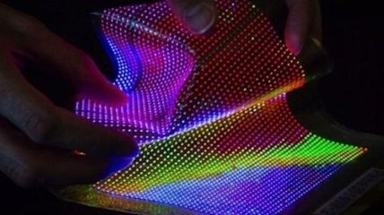 Ученые смогли установить на ткань OLED-дисплей